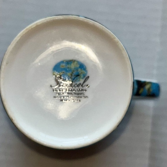 Blue Cup Blossoming Trees By Van Gogh Stechcol Cup Mug New 10 oz 4 " High - Picture 4 of 4